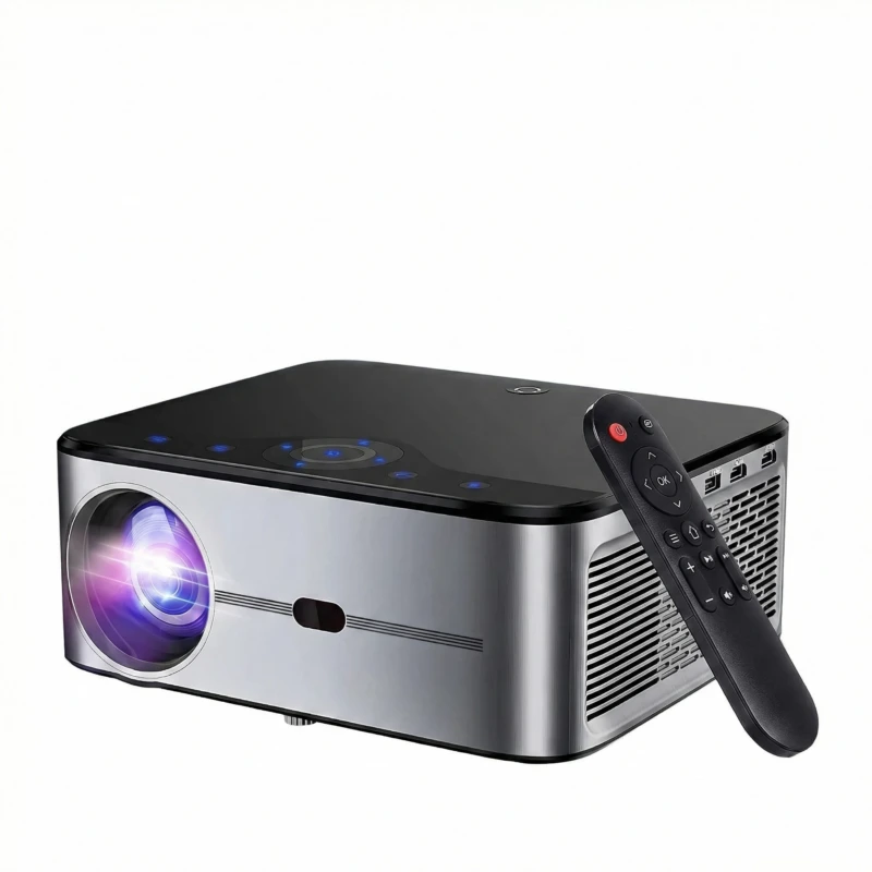 GOOJODOQ AC1024 โปรเจคเตอร์อัจฉริยะ Full HD 1080P | 500 ANSI Lumens | โฟกัสอัตโนมัติ